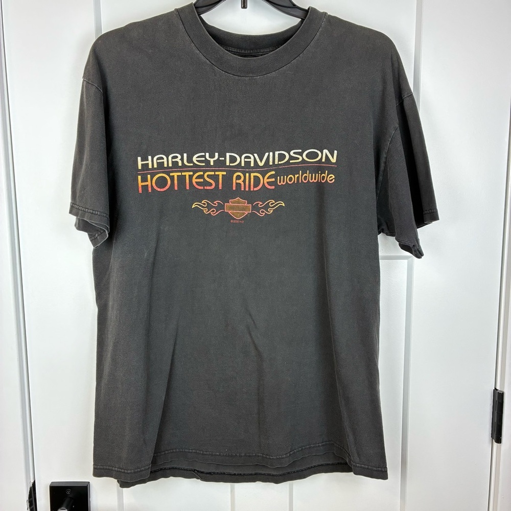 Harley-Davidson Men's Charcoal Tee Albuquerque New Mexico Size XL  h